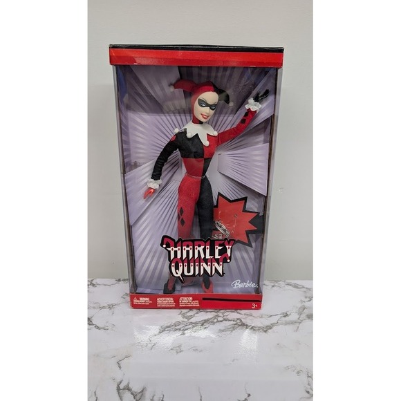 NIB 2005 Mattel DC Harley Quinn Barbie NRFB - Picture 1 of 2